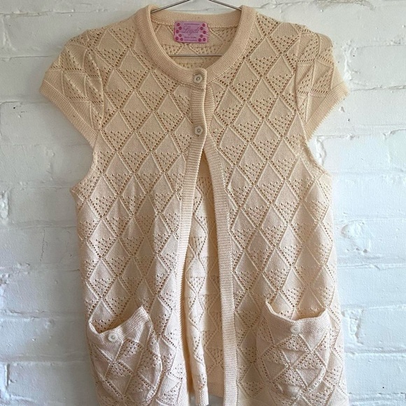 Vintage Short Sleeve Sweater - Picture 4 of 4